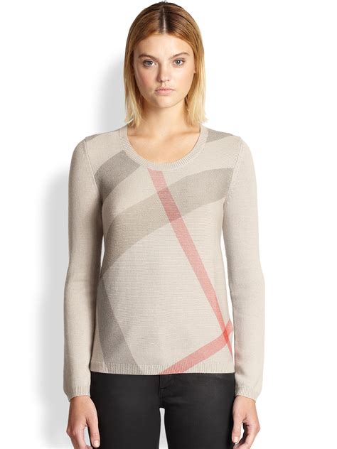 burberry ls sweater|Burberry sweaters for women.